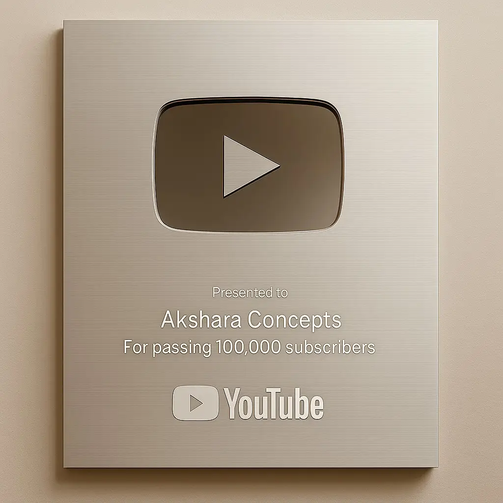 YouTube Silver Play Button 1